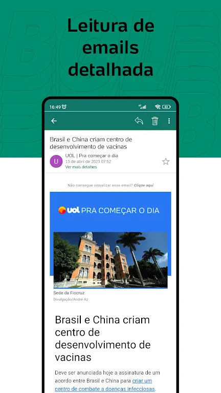 BOL Mail Captura de tela 2