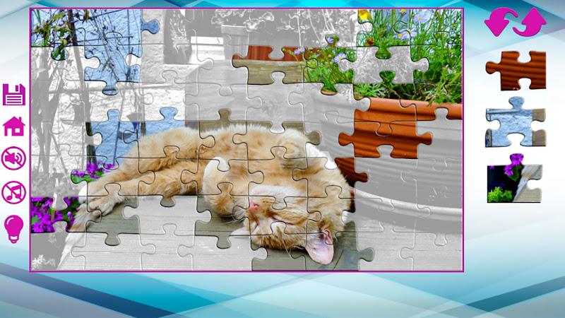 Big puzzles with cats Capture d'écran 2