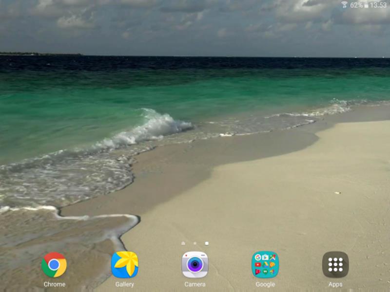 Tropical Beach Live Wallpaper Capture d'écran 2