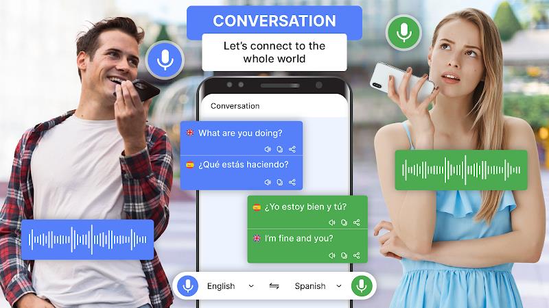 Translate Voice Translator App スクリーンショット 1