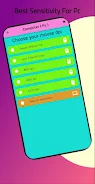Sensitivity Tool Captura de pantalla 3