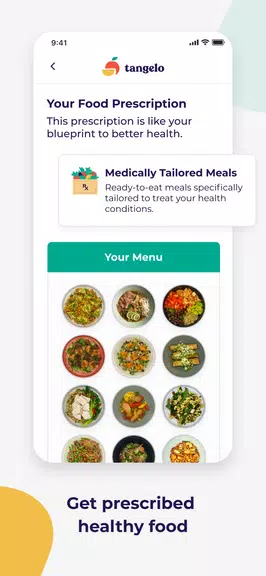 Tangelo - Get Food Prescribed! Скриншот 2