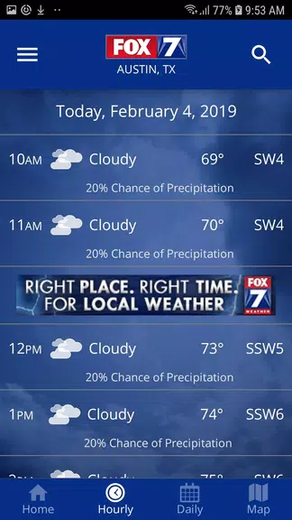 FOX 7 Austin: Weather スクリーンショット 2