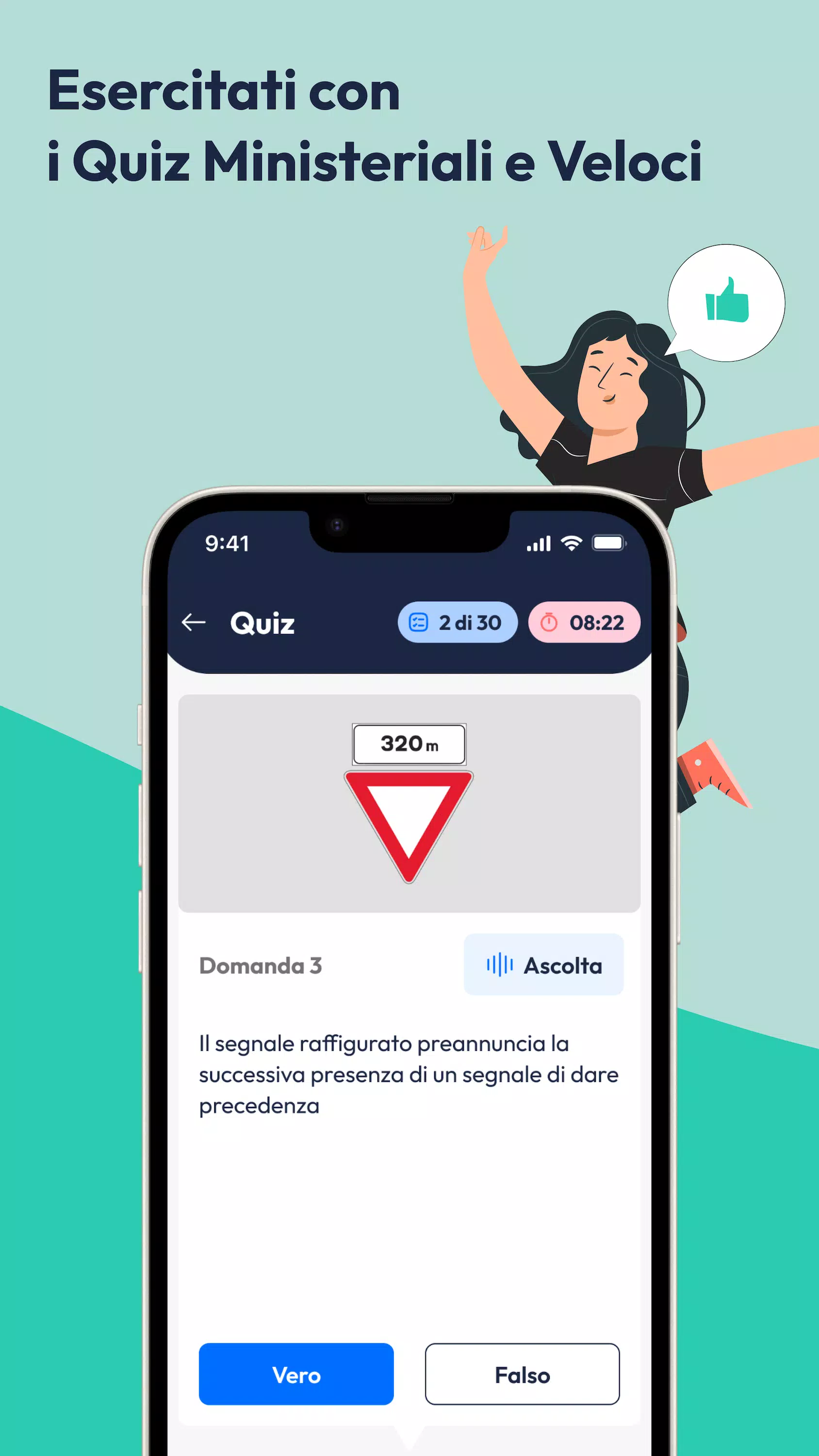 Quiz Patente Ministeriale 2024 Capture d'écran 2