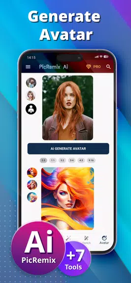 PicRemix AI Art & Avatars应用截图第0张
