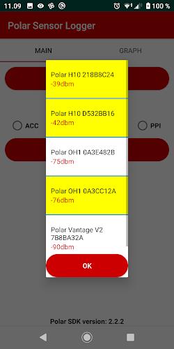 Polar Sensor Logger Ảnh chụp màn hình 1