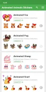 Animals Stickers WAStickerApps ဖန်သားပြင်ဓာတ်ပုံ 2