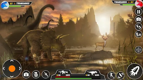 Real Dino Hunting 3D shooting Tangkapan skrin 1