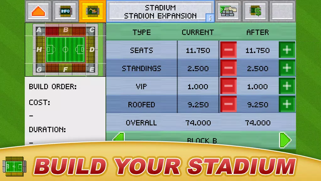 Soccer Pocket Manager Captura de tela 2