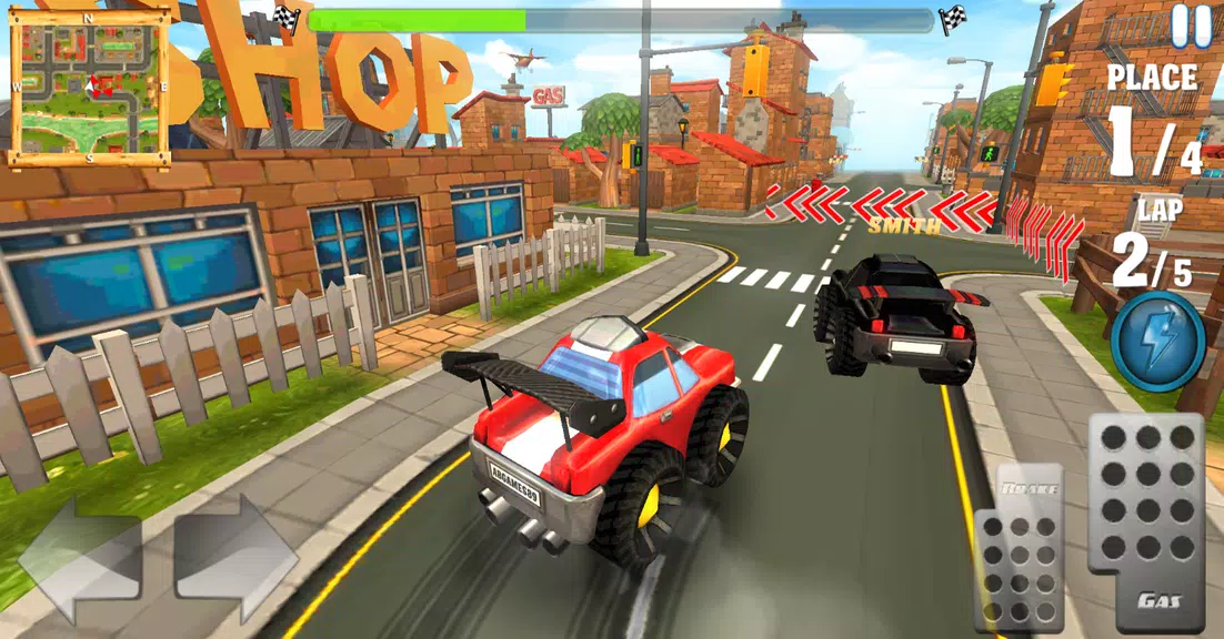 Cartoon Hot Racer 3D स्क्रीनशॉट 3