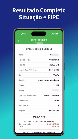 Consulta Placa Fipe e Multas Schermafbeelding 1