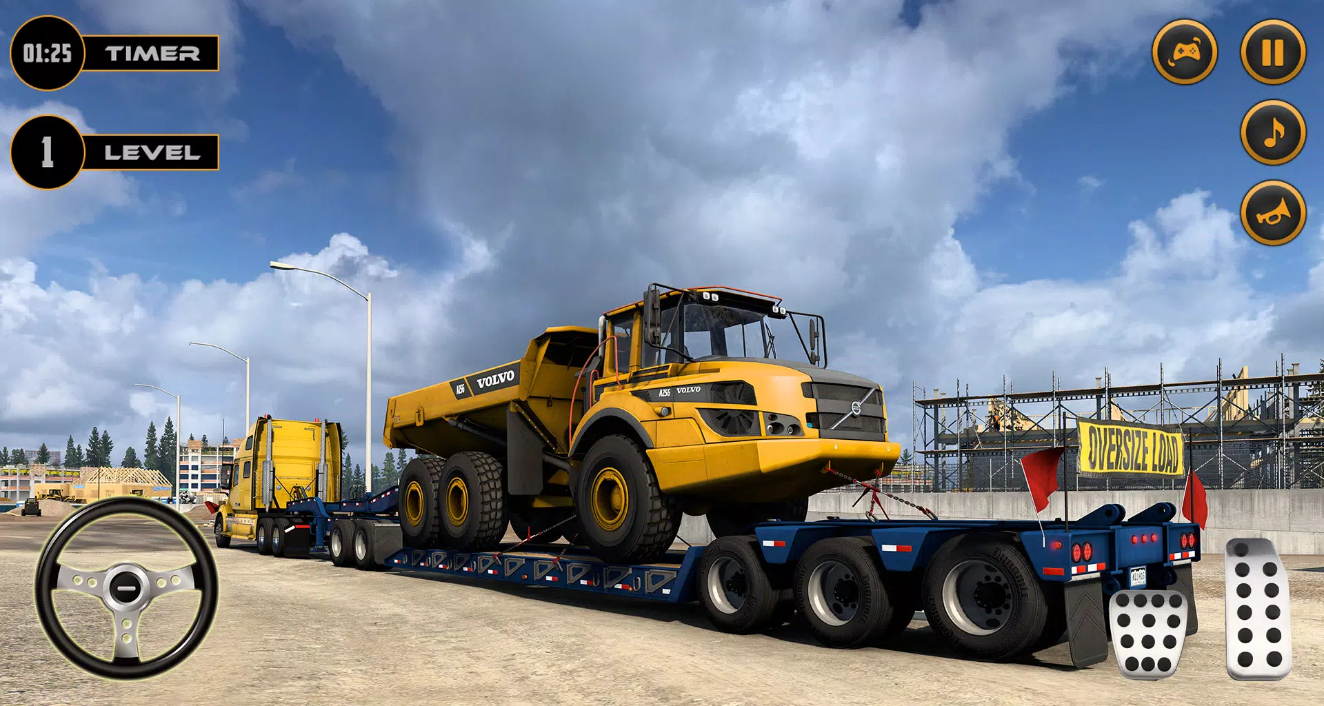 Real Excavator Simulator Games Tangkapan skrin 3