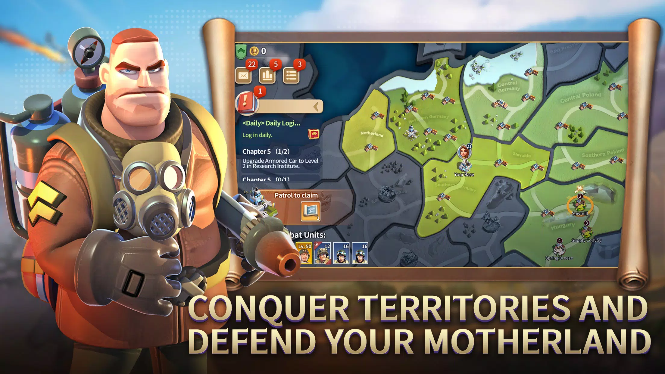 Schermata March of Nations 3
