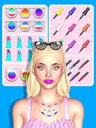 Lip Art Beauty Makeup Games Ekran Görüntüsü 0