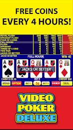 Video Poker Deluxe 스크린샷 2