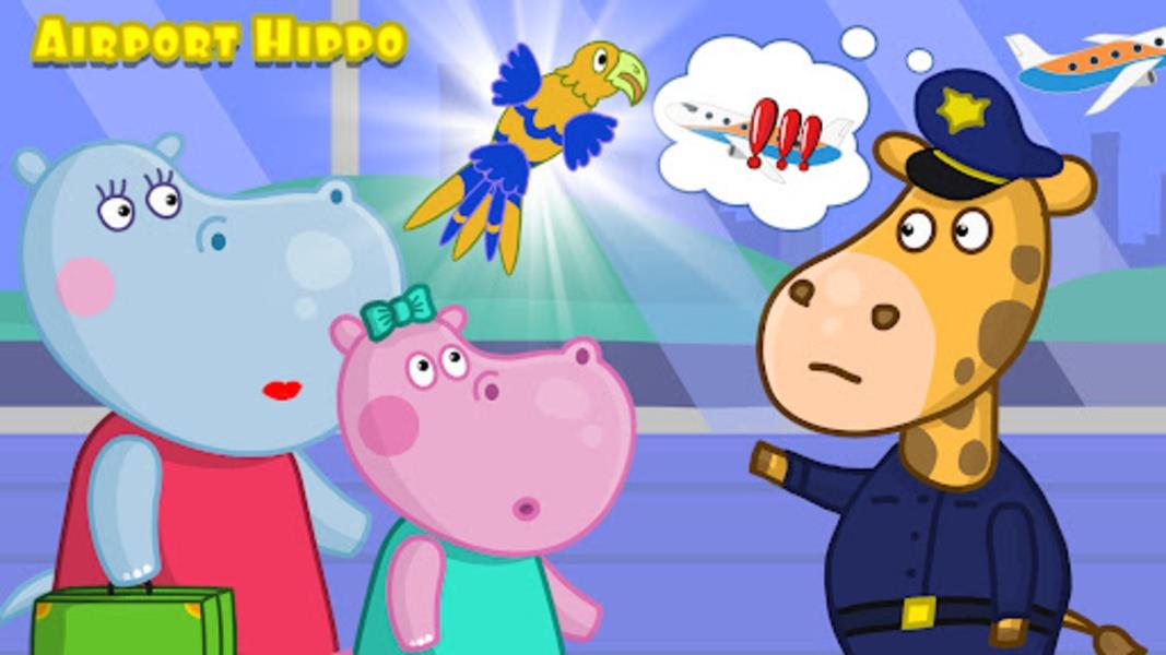 Hippo: Airport adventure Ảnh chụp màn hình 1