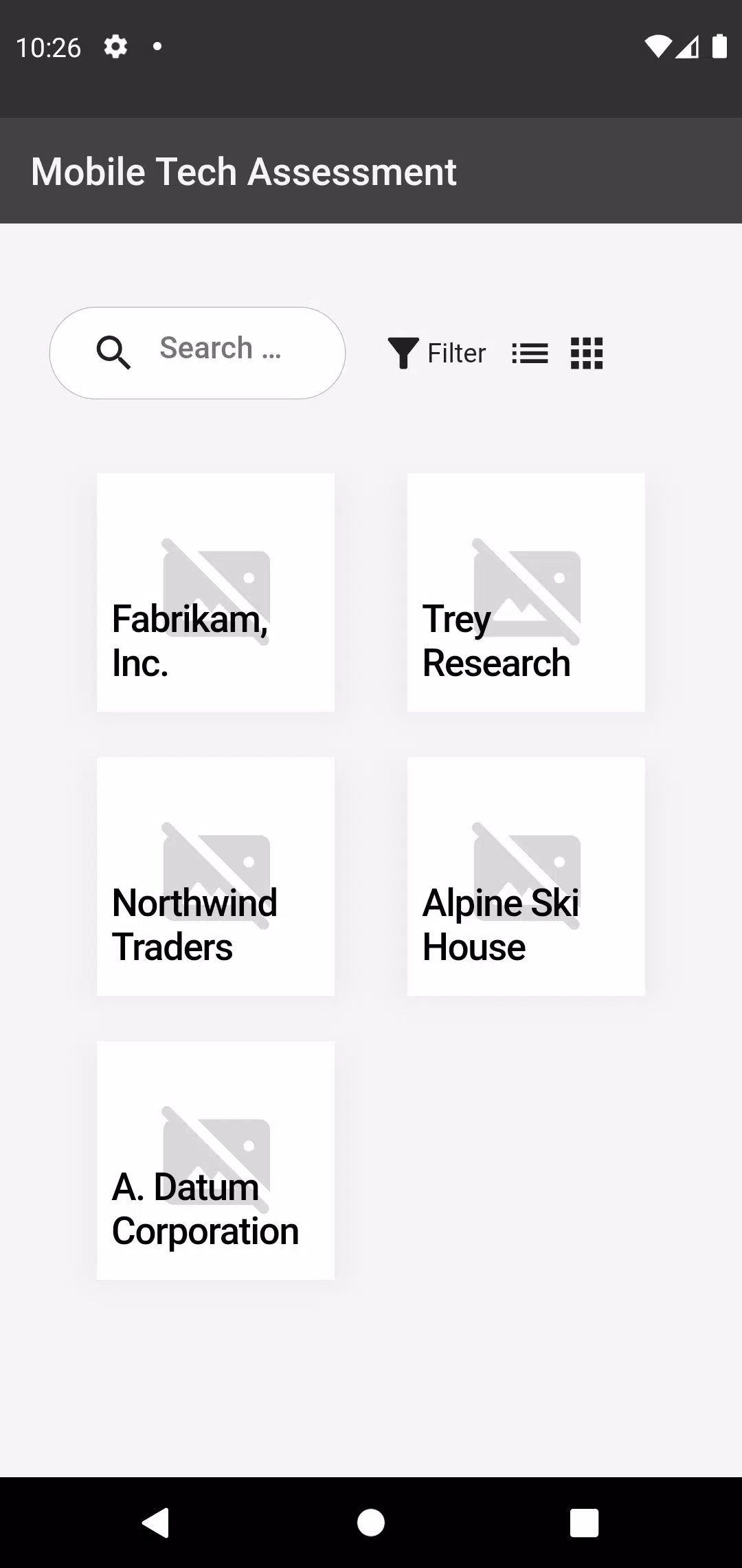 Flutter Tech Assessment Скриншот 3