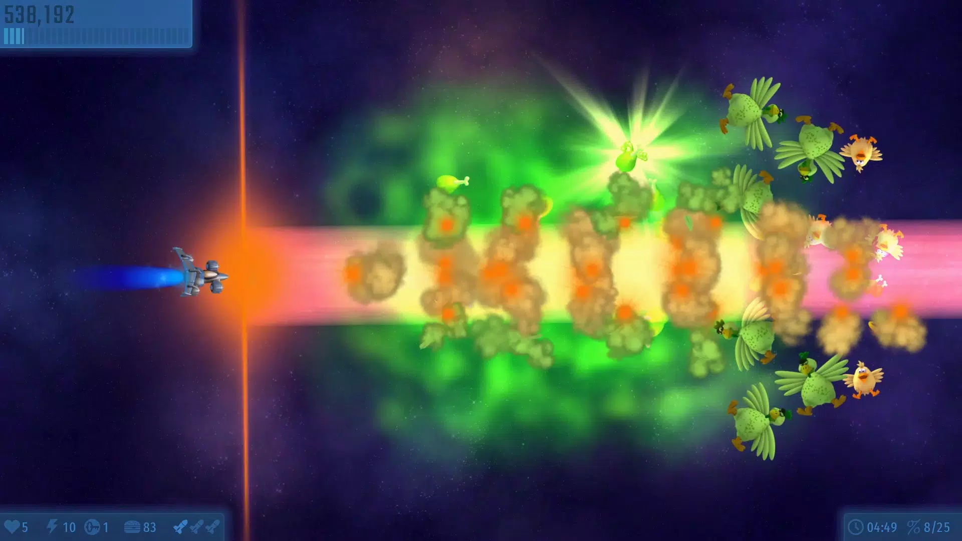 Chicken Invaders Universe 스크린샷 3