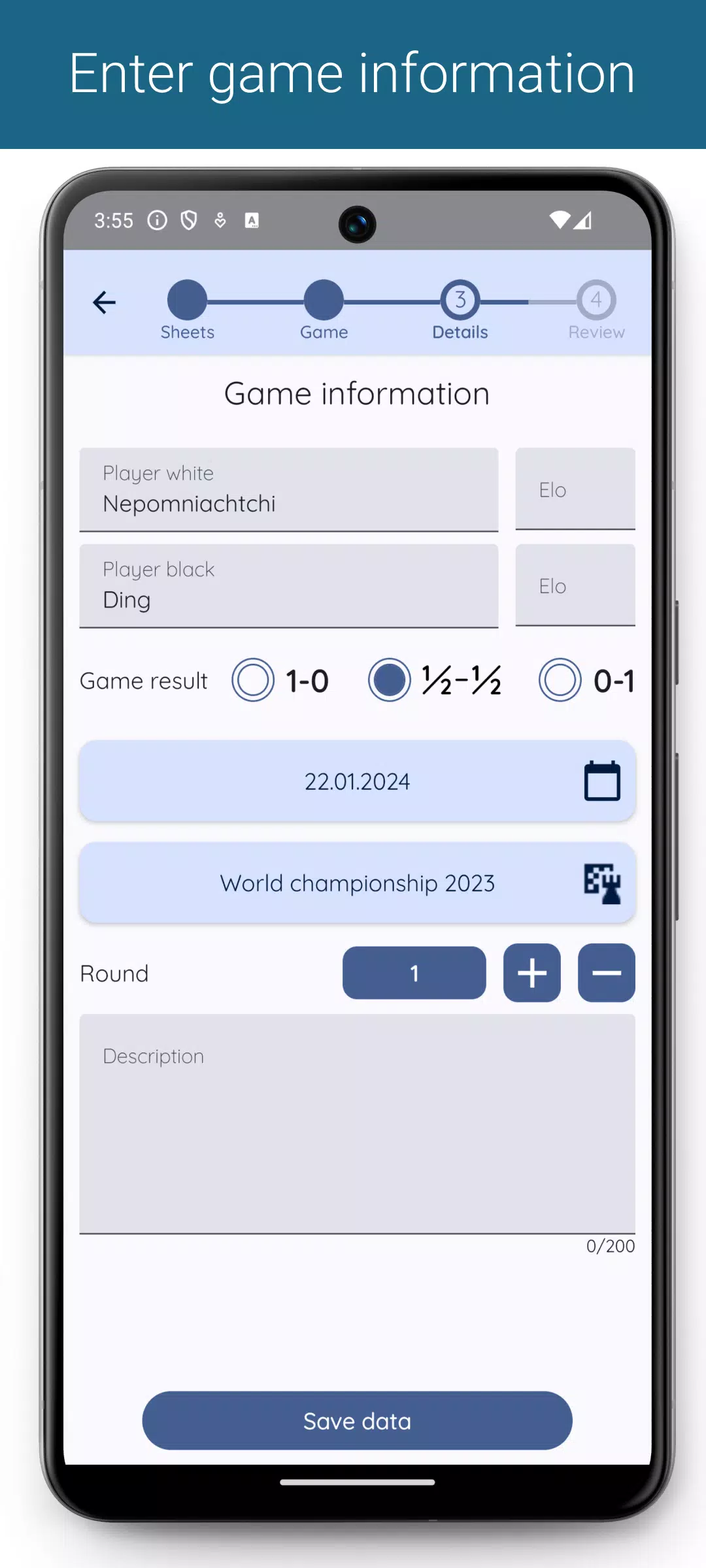 Chess Scanner ဖန်သားပြင်ဓာတ်ပုံ 2