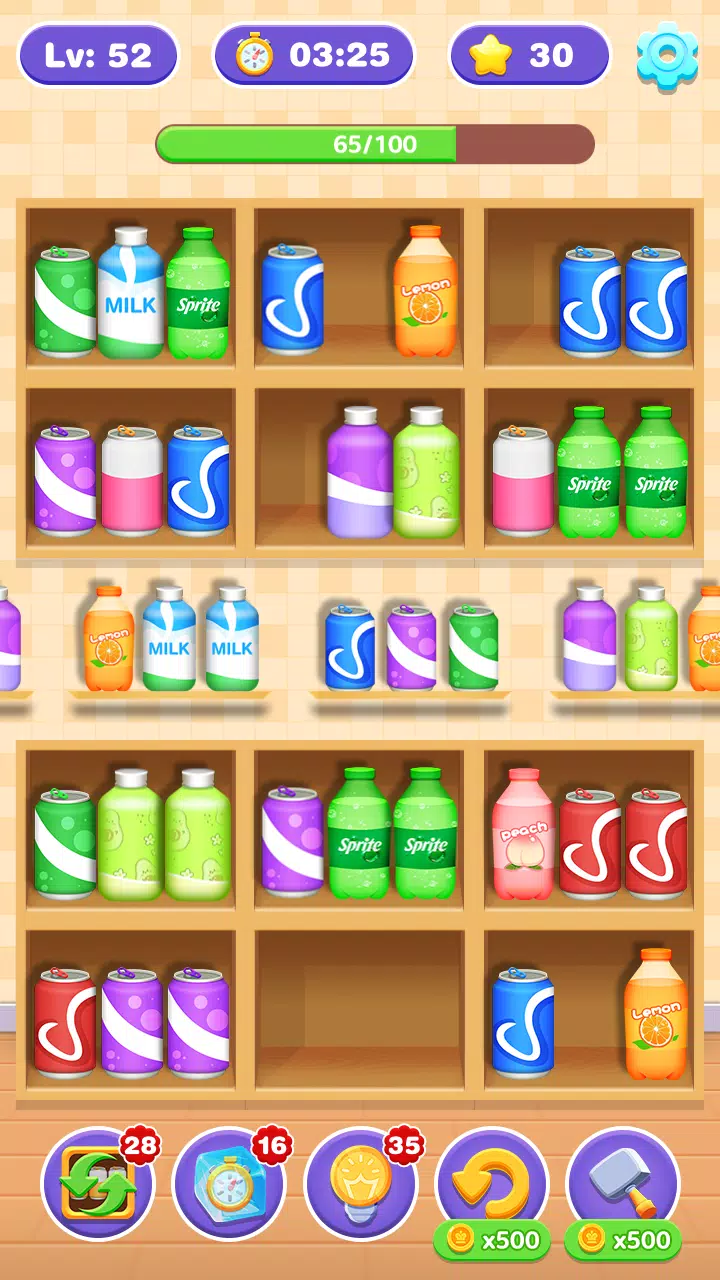 Goods Sort Triple Match 3D Zrzut ekranu 2