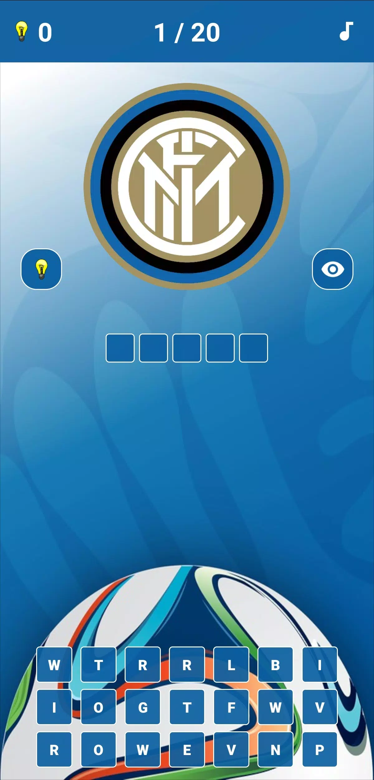 Soccer Clubs Logo Quiz应用截图第2张
