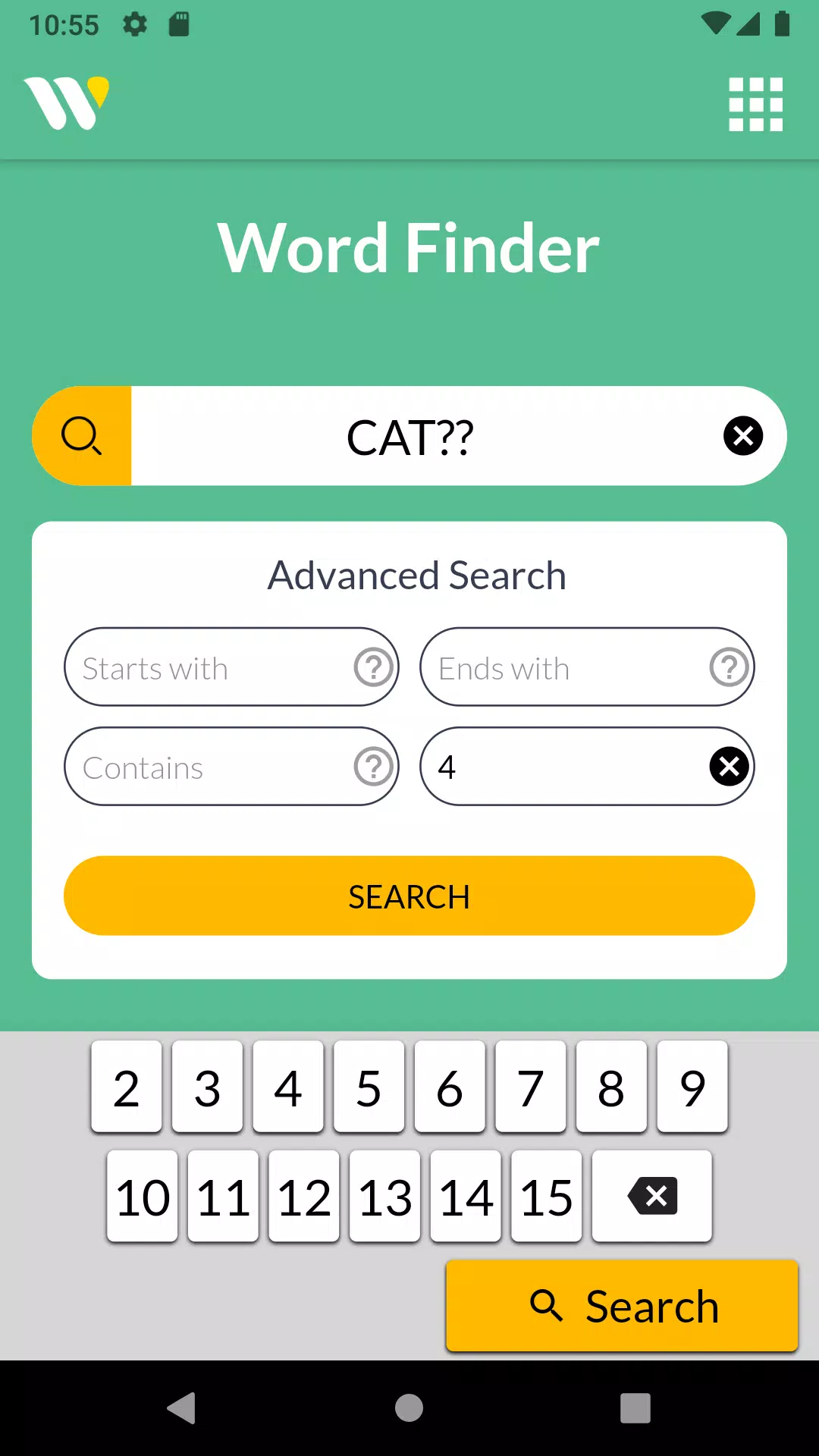 Wordfinder by WordTips Tangkapan skrin 3