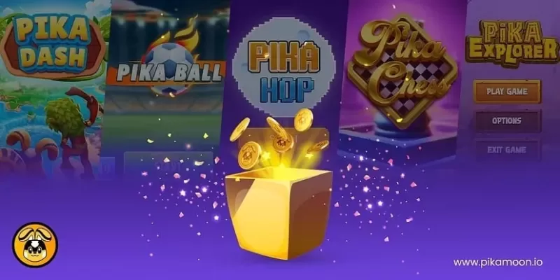 Pikamoon, şimdi mevcut olan ücretsiz P2E kripto arcade oyunlarını açıklıyor