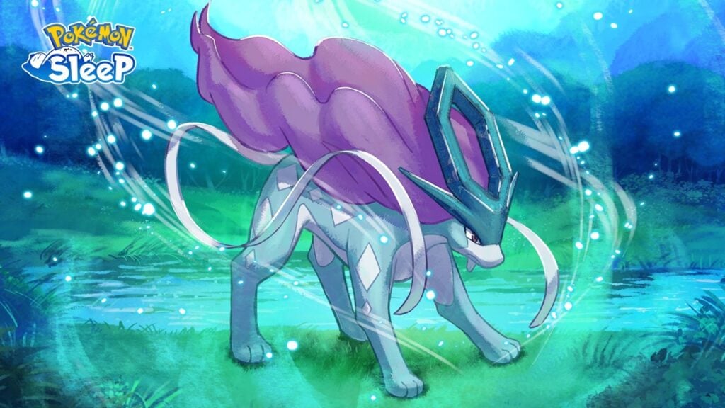 Suicune wkracza do Pokémon Sleep!