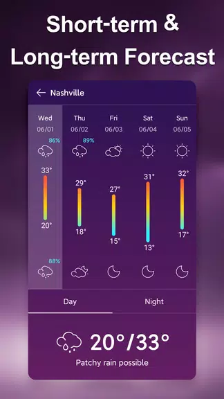 Weather Live: Accurate Weather 스크린샷 2