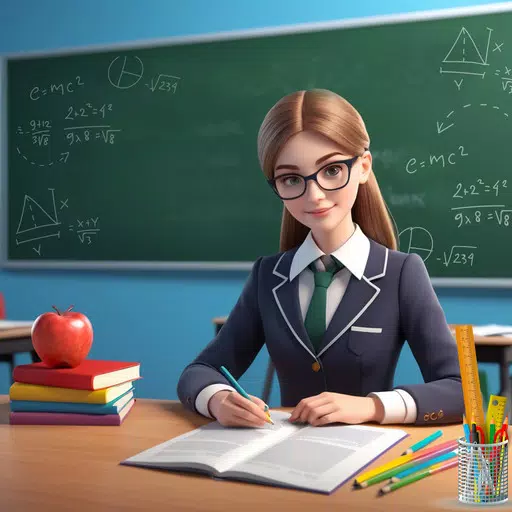 School Teacher Games 3D