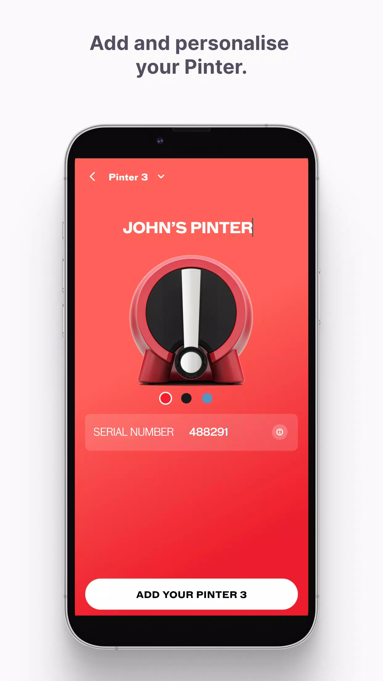 Pinter App Captura de tela 1