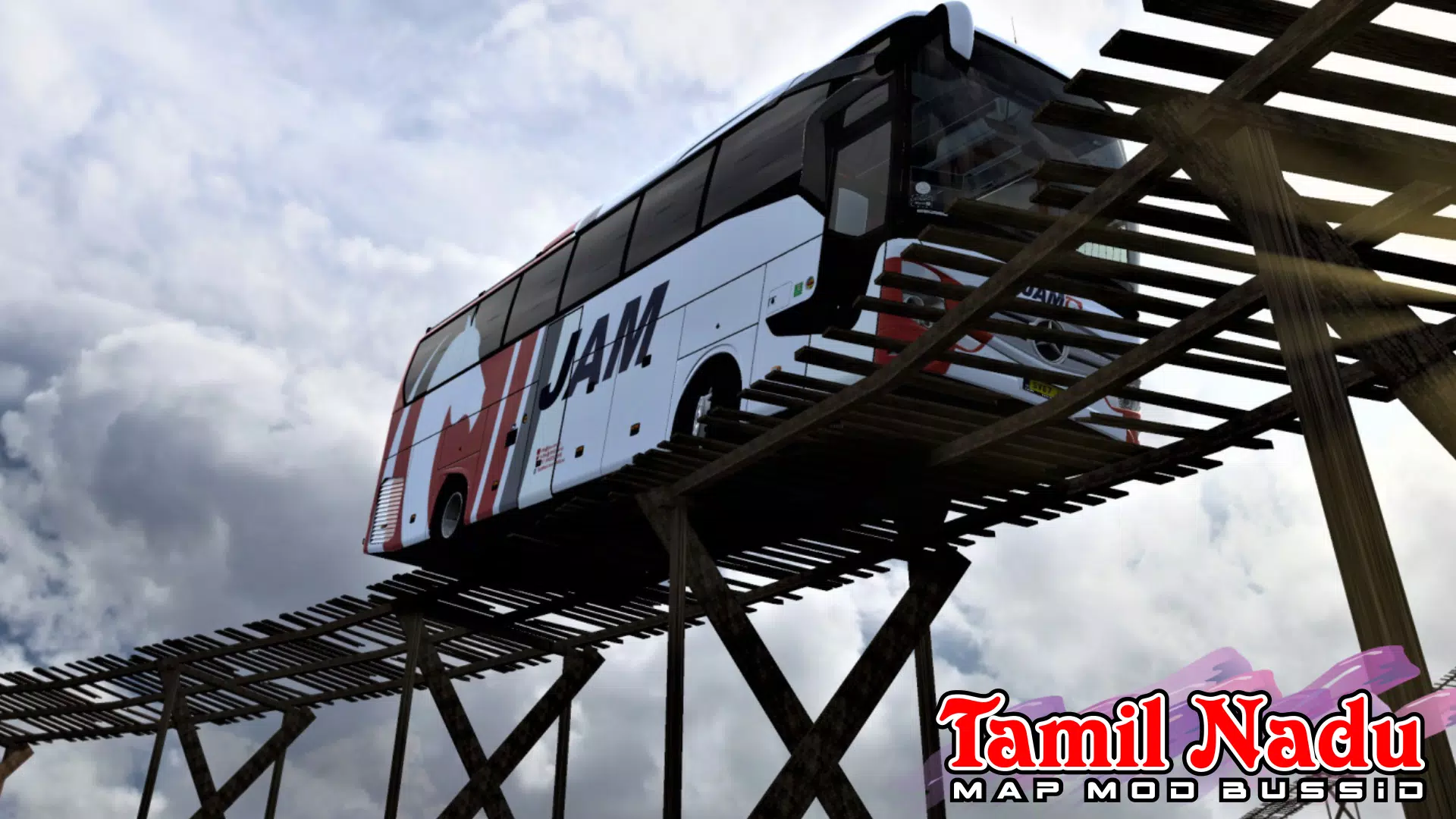 Tamil nadu map mod bussid Capture d'écran 0