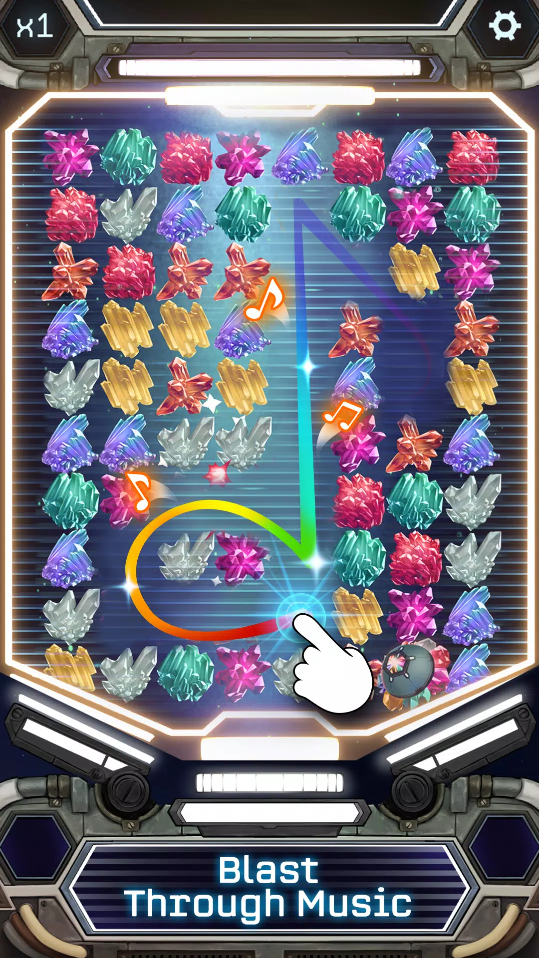 Melody Match: Galaxy Puzzle Tangkapan skrin 1