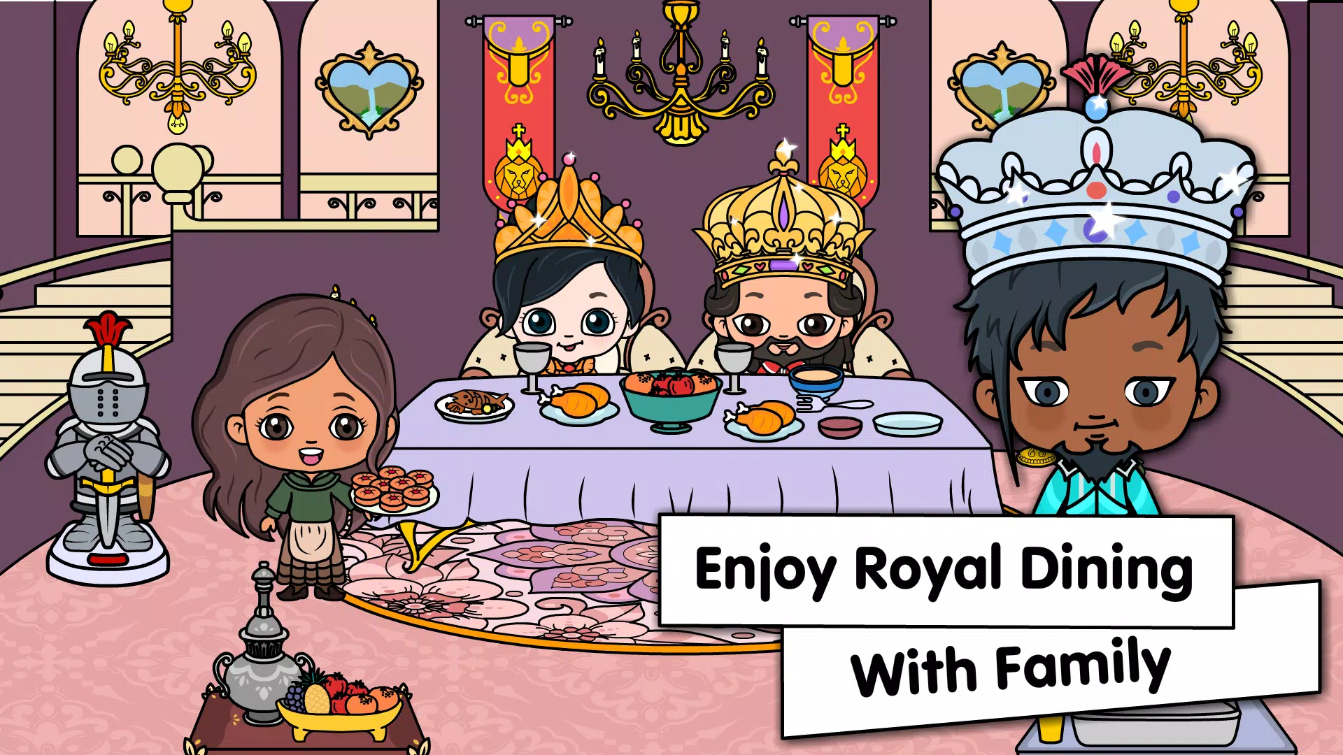 Tizi Town Princess Castle Game Ekran Görüntüsü 1