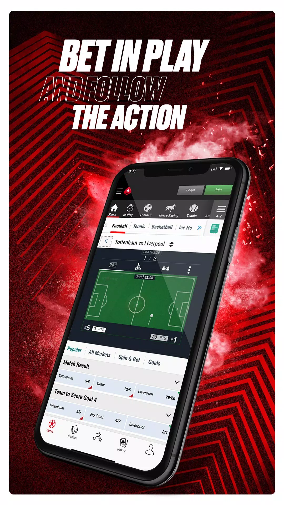 PokerStars Sports Betting EU ภาพหน้าจอ 3