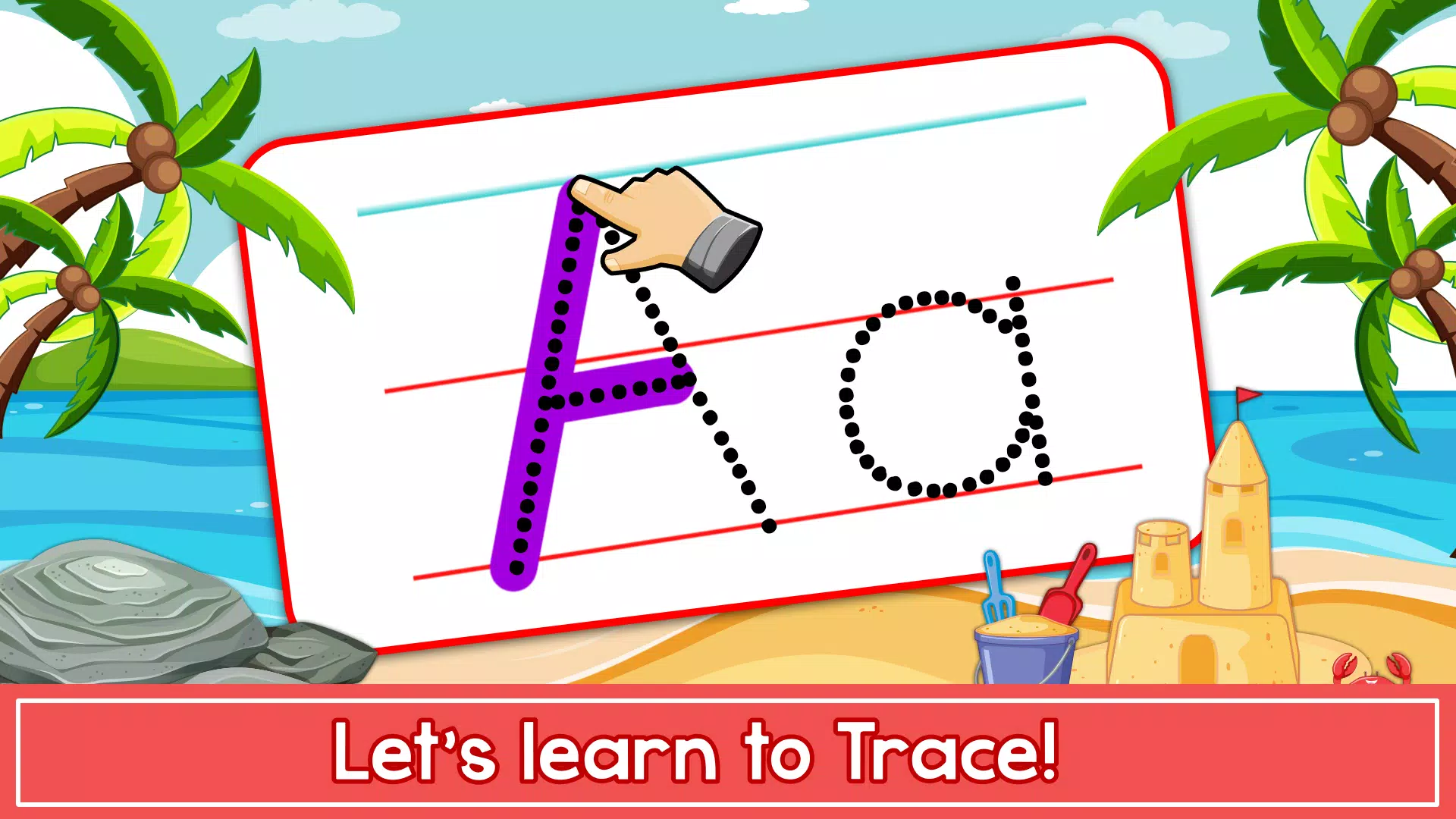 ABC Tracing Kids Learning Game スクリーンショット 0