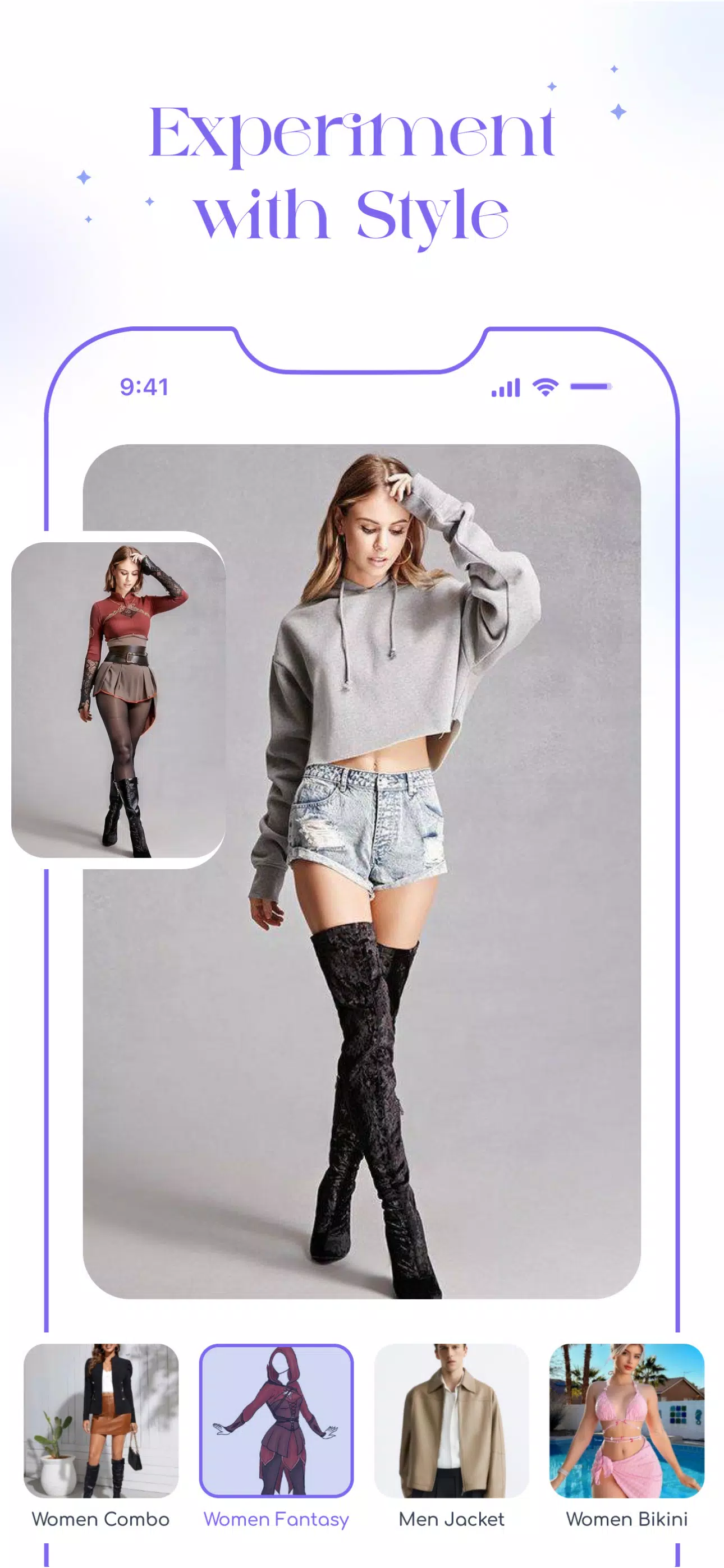 Try Outfits AI: Change Clothes Schermafbeelding 2