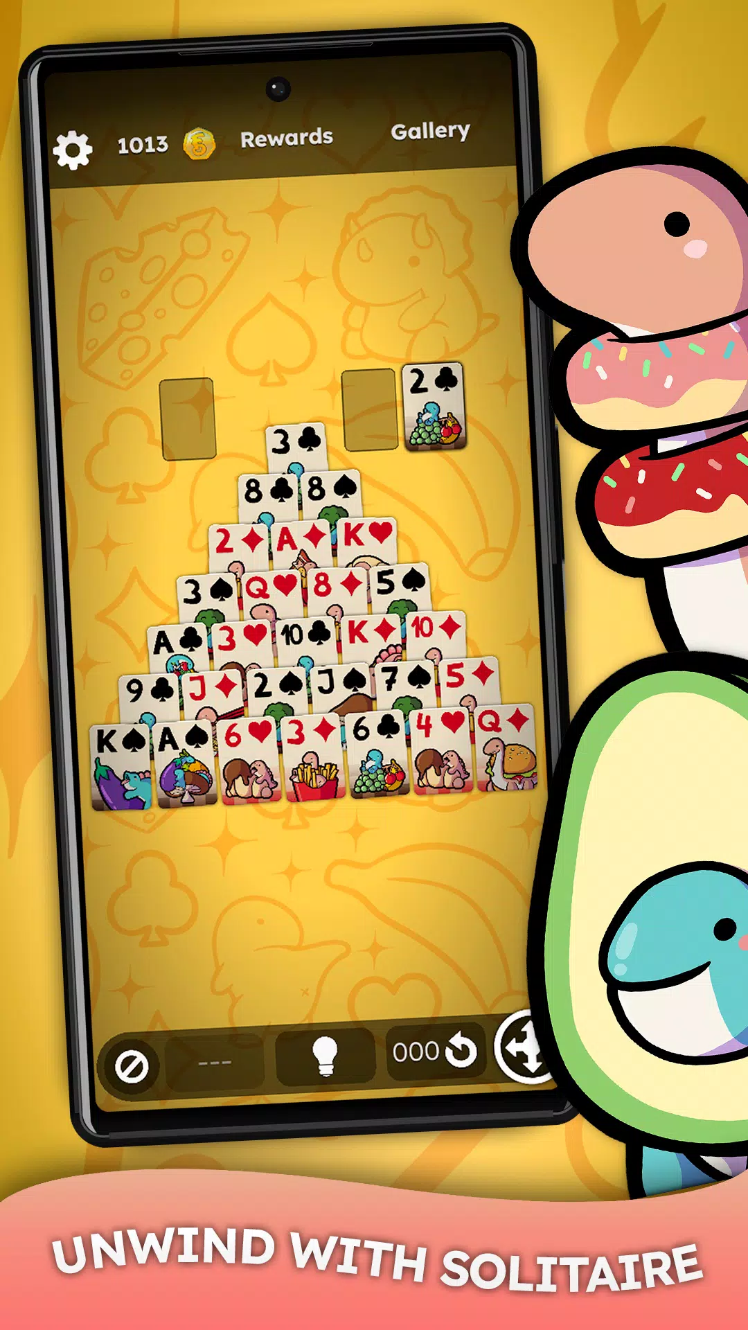 FLICK SOLITAIRE - Cozy Cards 스크린샷 2