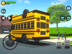 School Bus Simulator Driving Скриншот 0