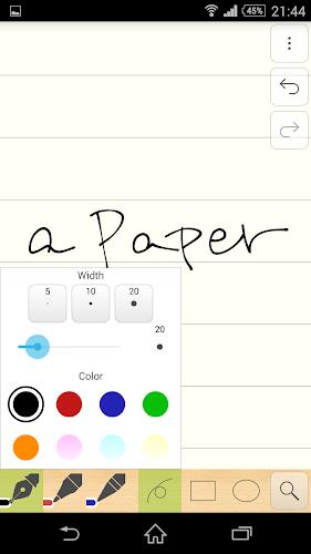 Handwriting memo a Paper Screenshot 0