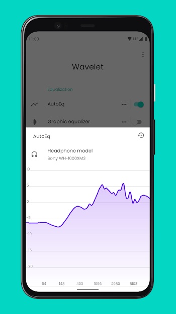 Wavelet: headphone specific EQ スクリーンショット 0