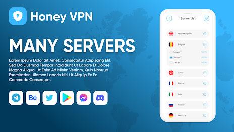 Honey VPN - Fast & Secure スクリーンショット 2