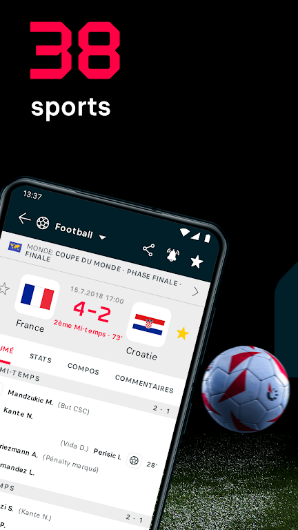 Flashscore - flash résultats スクリーンショット 1