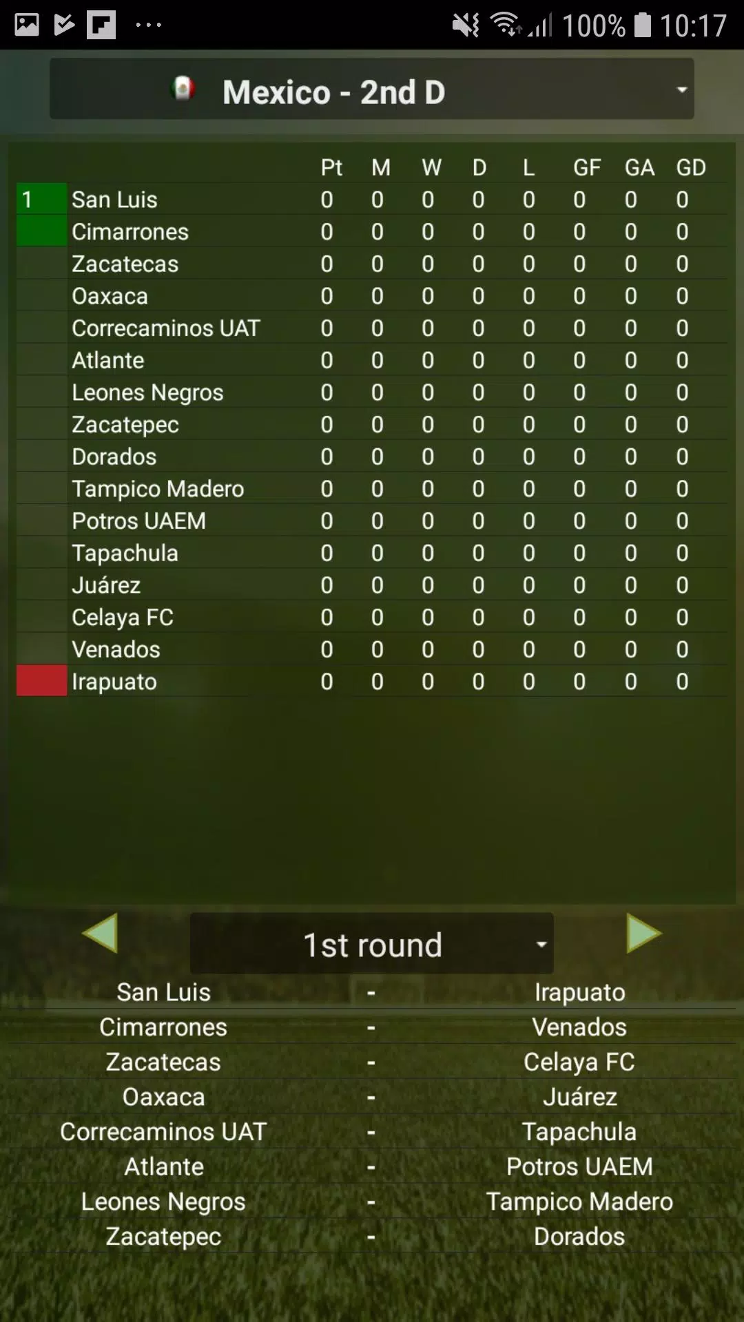Cyberfoot Captura de pantalla 2