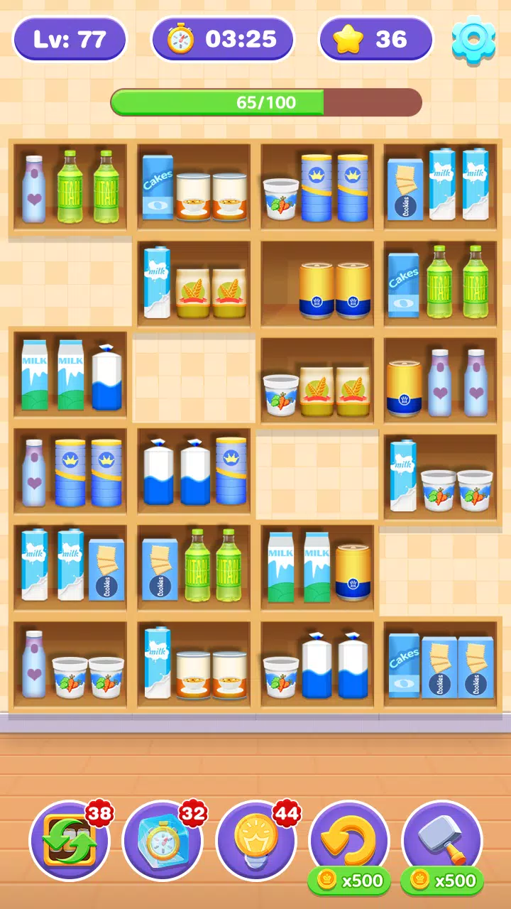 Goods Sort Triple Match 3D Zrzut ekranu 3