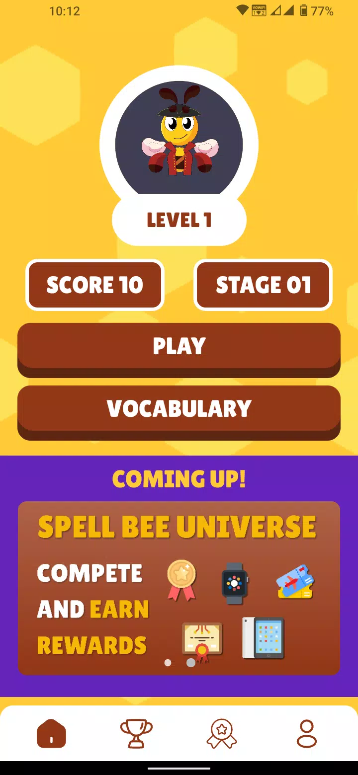 SpellBee Universe Zrzut ekranu 0