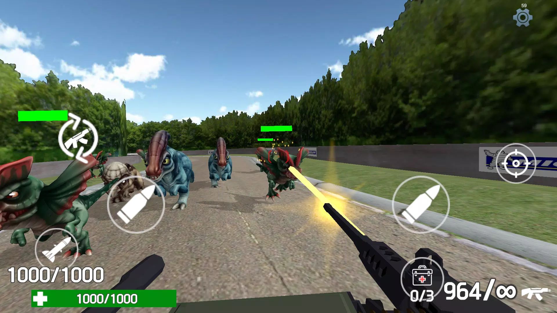 Dinosaur Park: Jurassic Chase 스크린샷 3