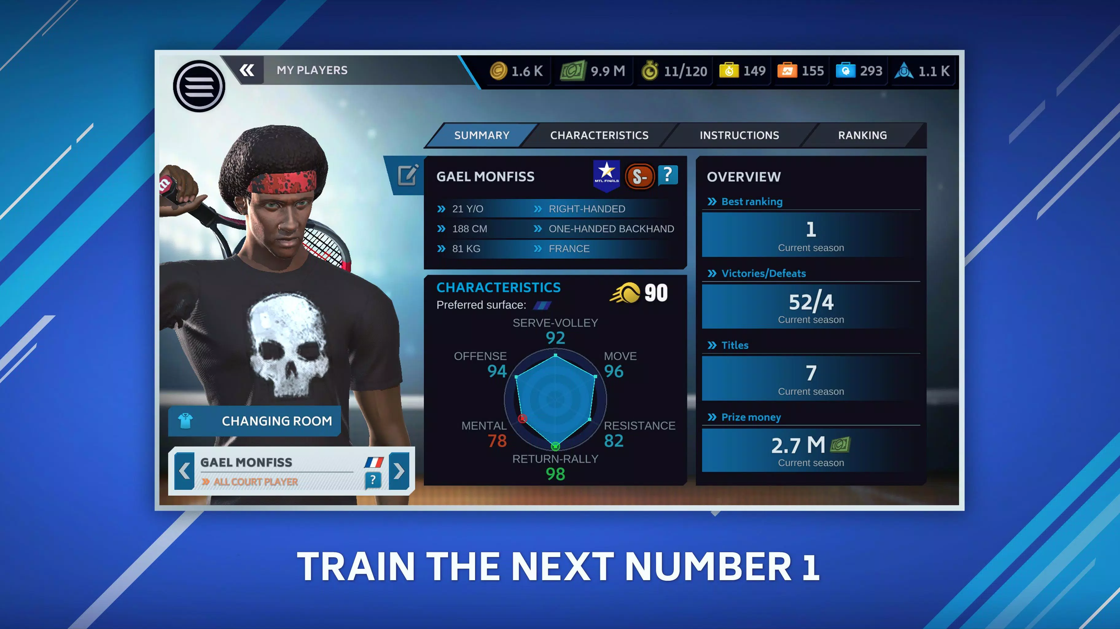 Tennis Manager Mobile应用截图第2张