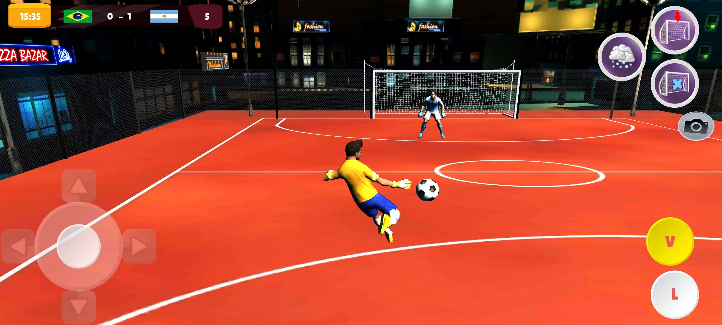 Goalie Wars Football Street Скриншот 1