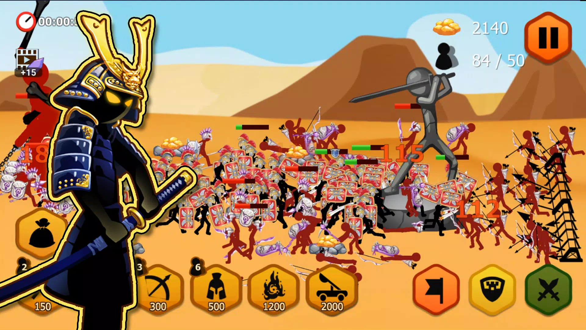 Stickman Battle 2: Empires War स्क्रीनशॉट 3